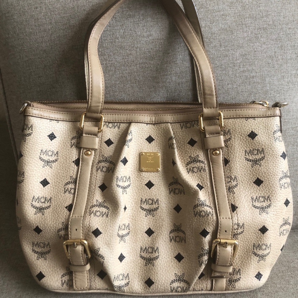 Authentic MCM Vicetos tote